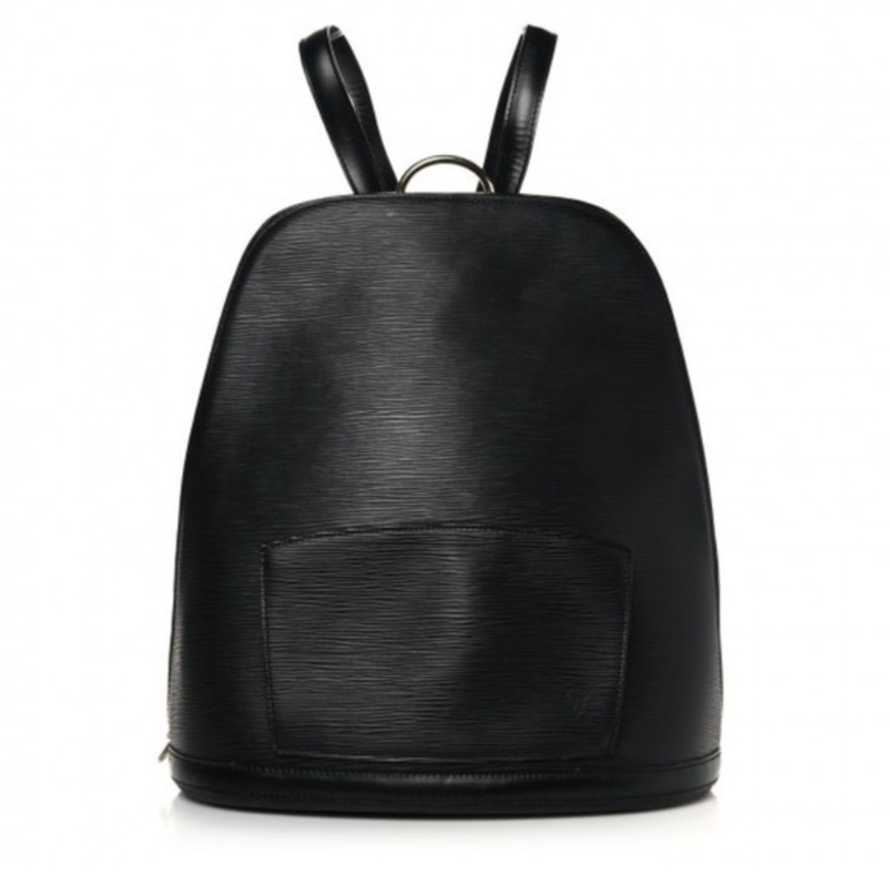 Louis Vuitton Black Epi Gobelins Backpack